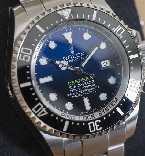 rolex deepsea blue review 2018|Rolex deepsea sea dweller price.